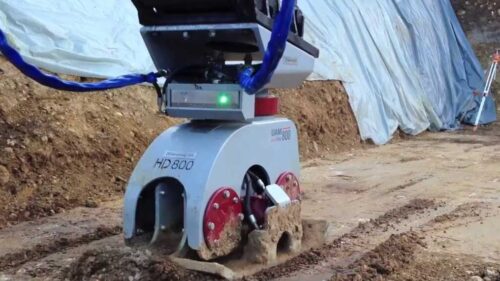 Anbauverdichter HD800 im Einsatz