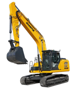 Large excavator
